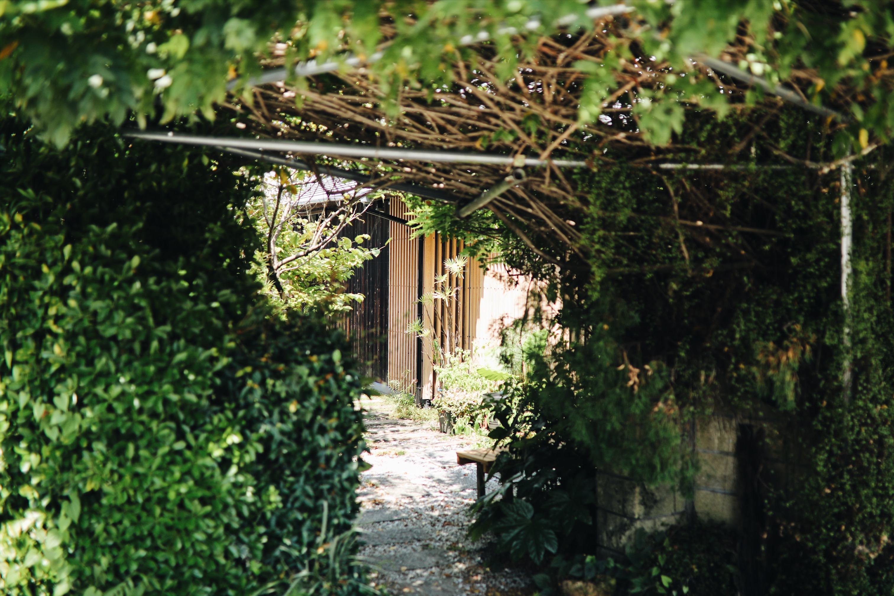 自宅にいるような居心地。カフェ「草庵(そうあん)」