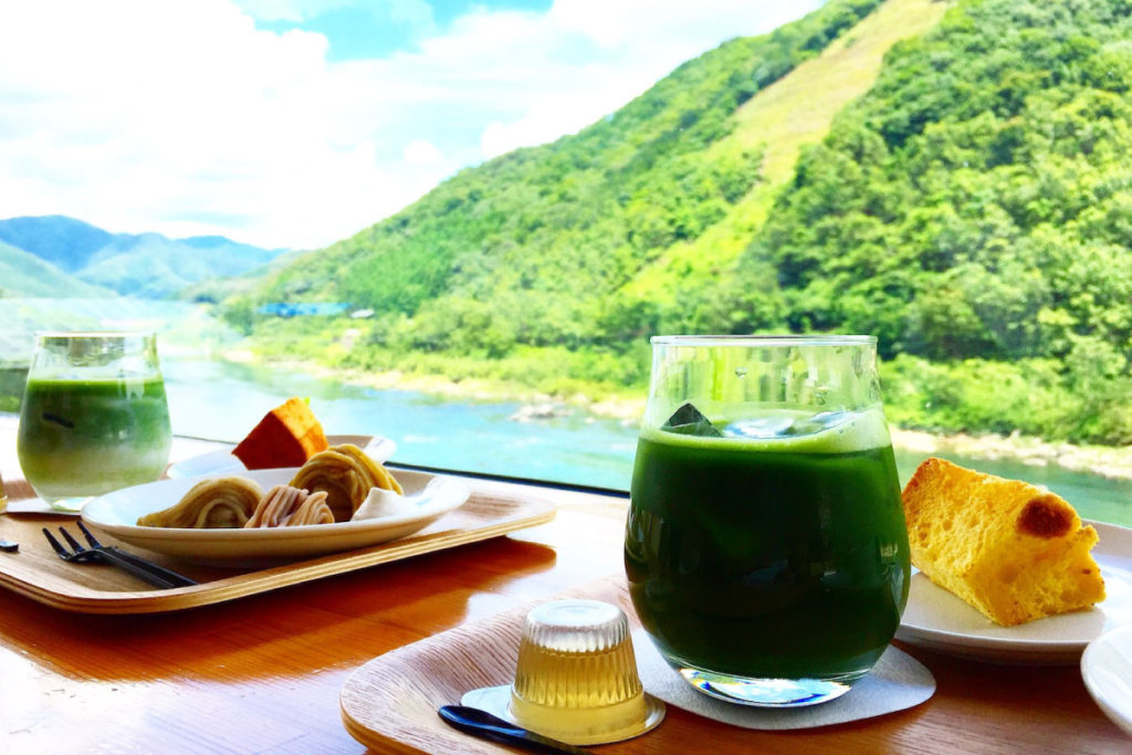 四万十の風景を食べる。おちゃくりカフェ（ocha kuri cafe）