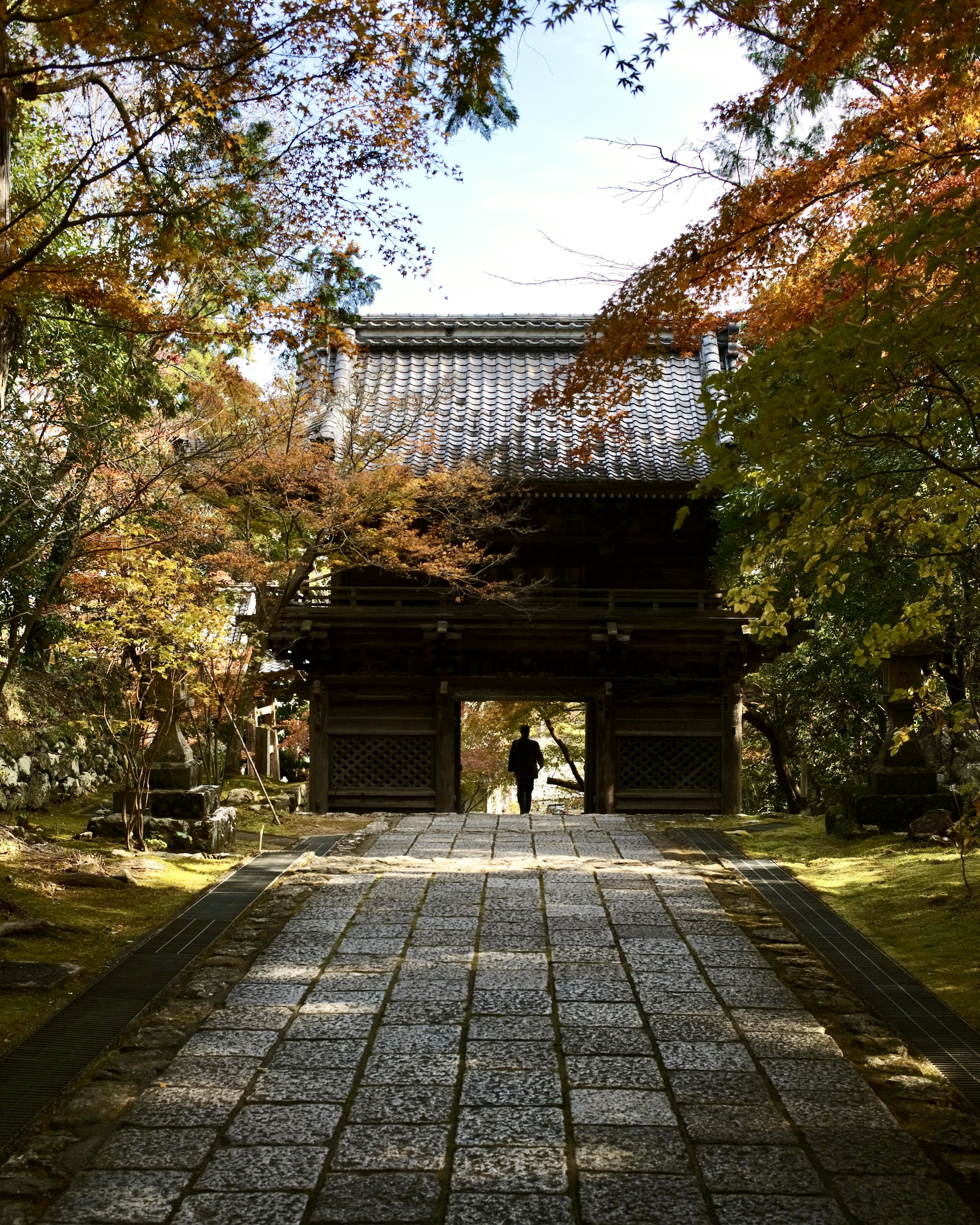 五台山 竹林寺|紅葉の絶景に包まれる秋のひととき