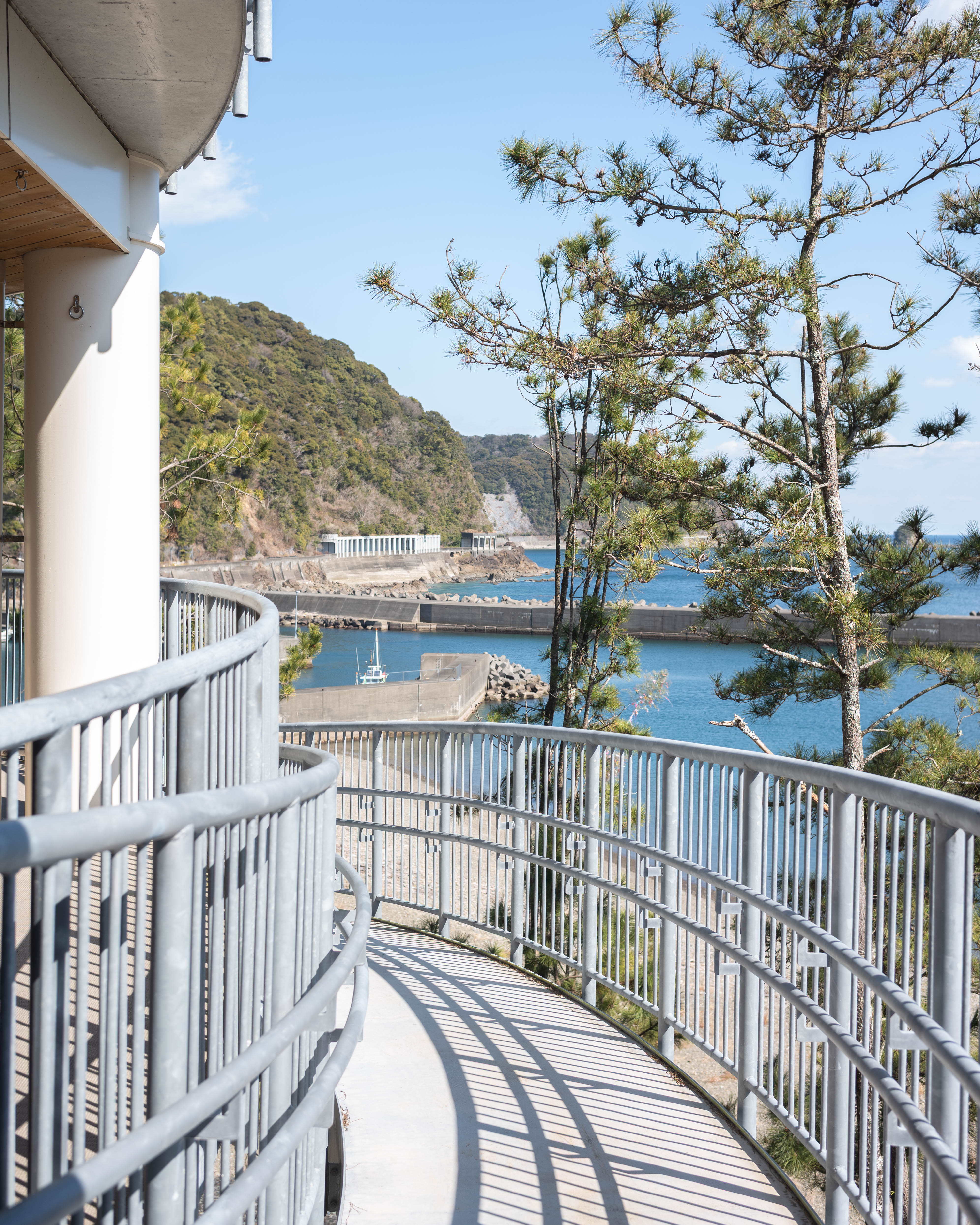 純平タワー（第1号津波避難タワー）｜久礼湾を一望！中土佐町のシンボルタワー