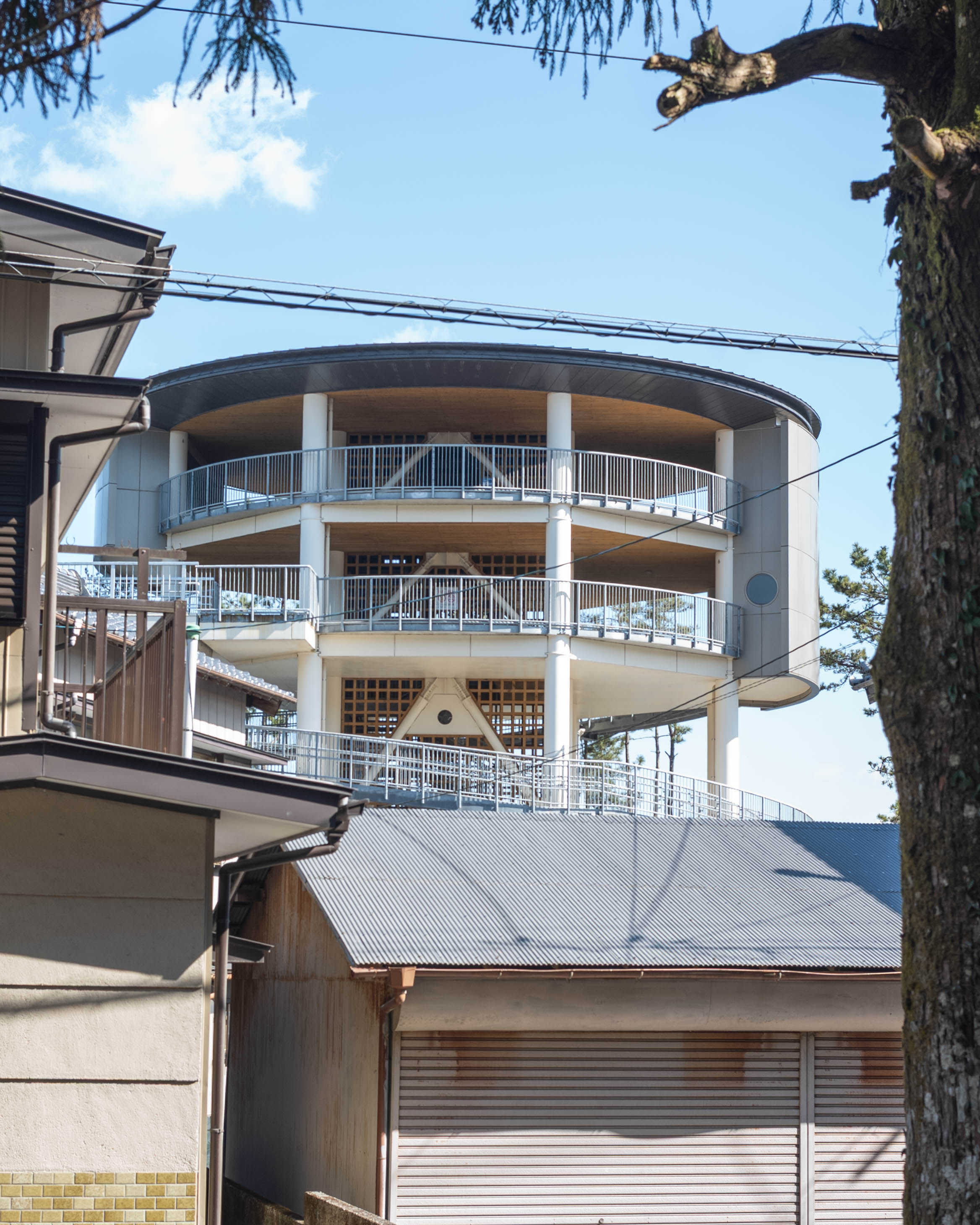 純平タワー（第1号津波避難タワー）｜久礼湾を一望！中土佐町のシンボルタワー