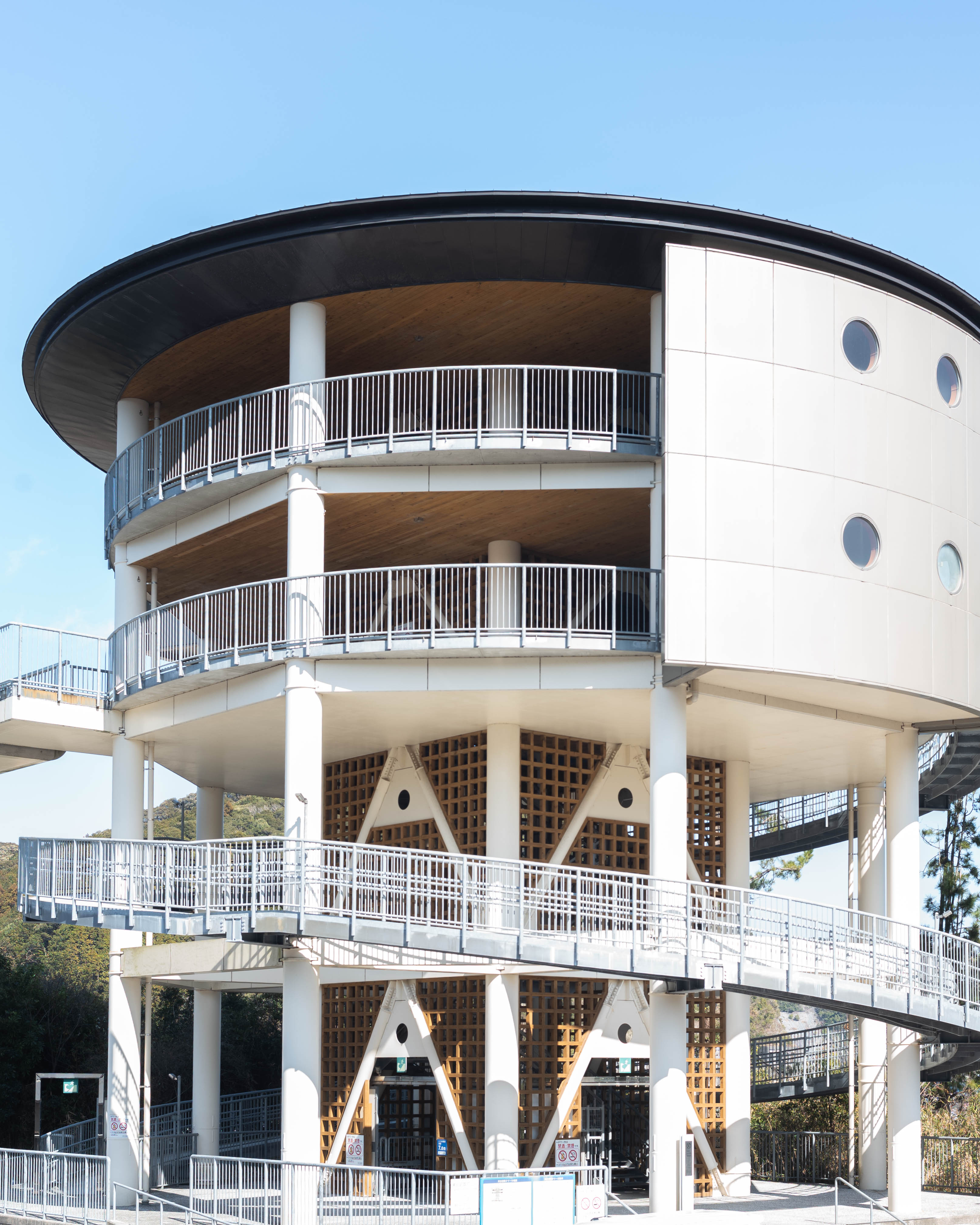 純平タワー（第1号津波避難タワー）｜久礼湾を一望！中土佐町のシンボルタワー