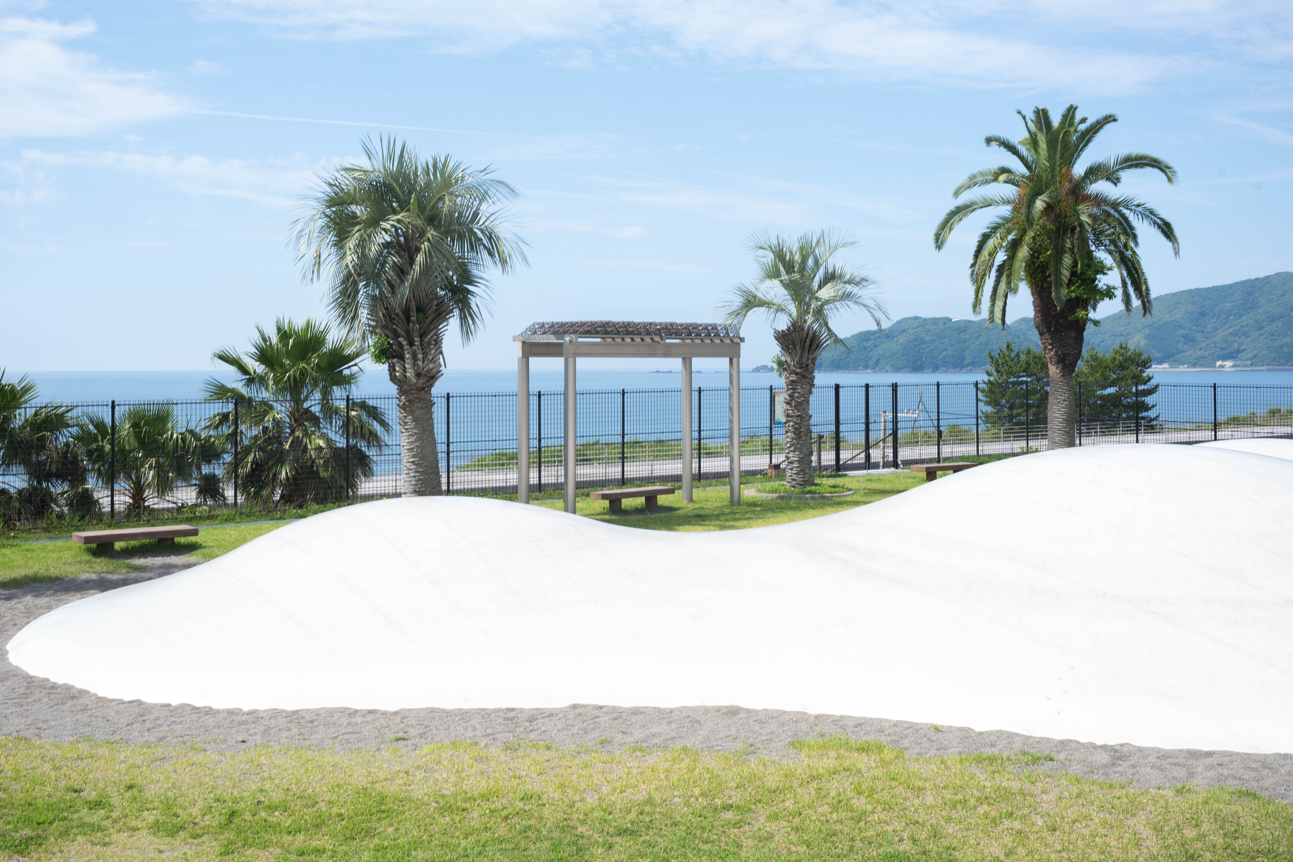 新居緑地公園|太平洋を一望!南国ムード漂う緑地公園