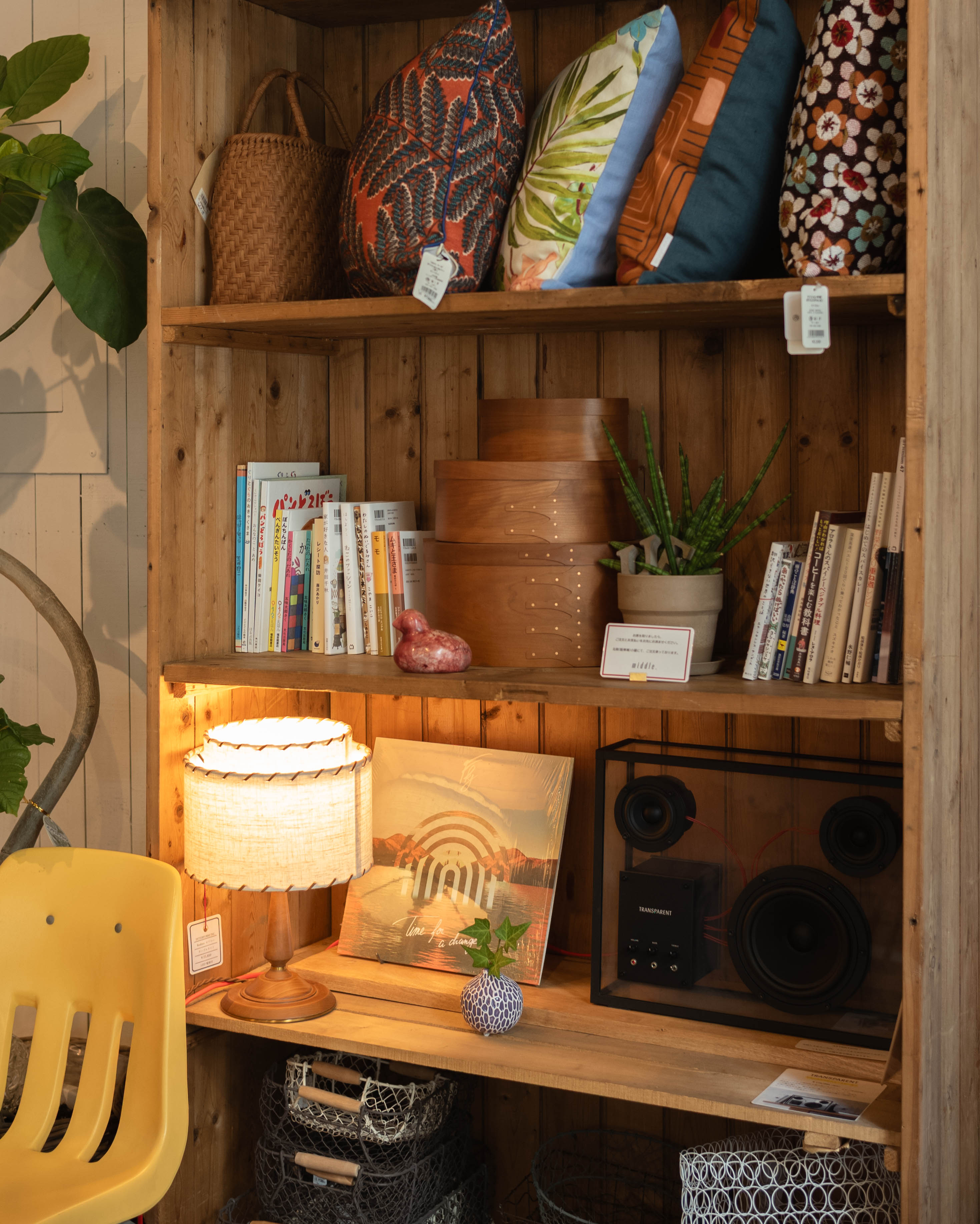 middle.(ミドル)|暮らしを彩る雑貨とお食事。「UF(羽布)」敷地内のカフェ