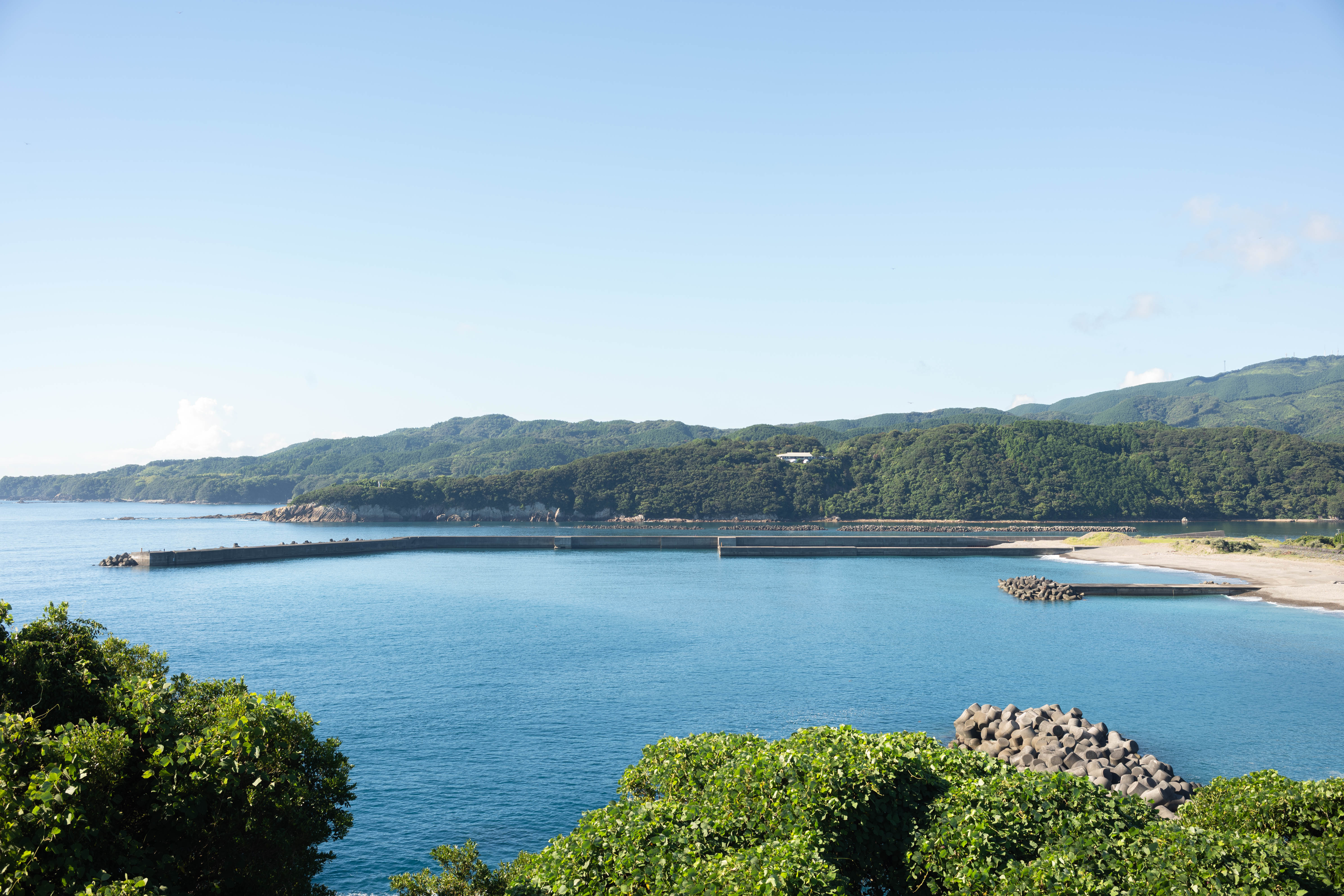 道崎展望台｜四万十川の河口と太平洋を一望！宇宙船のような展望スポット