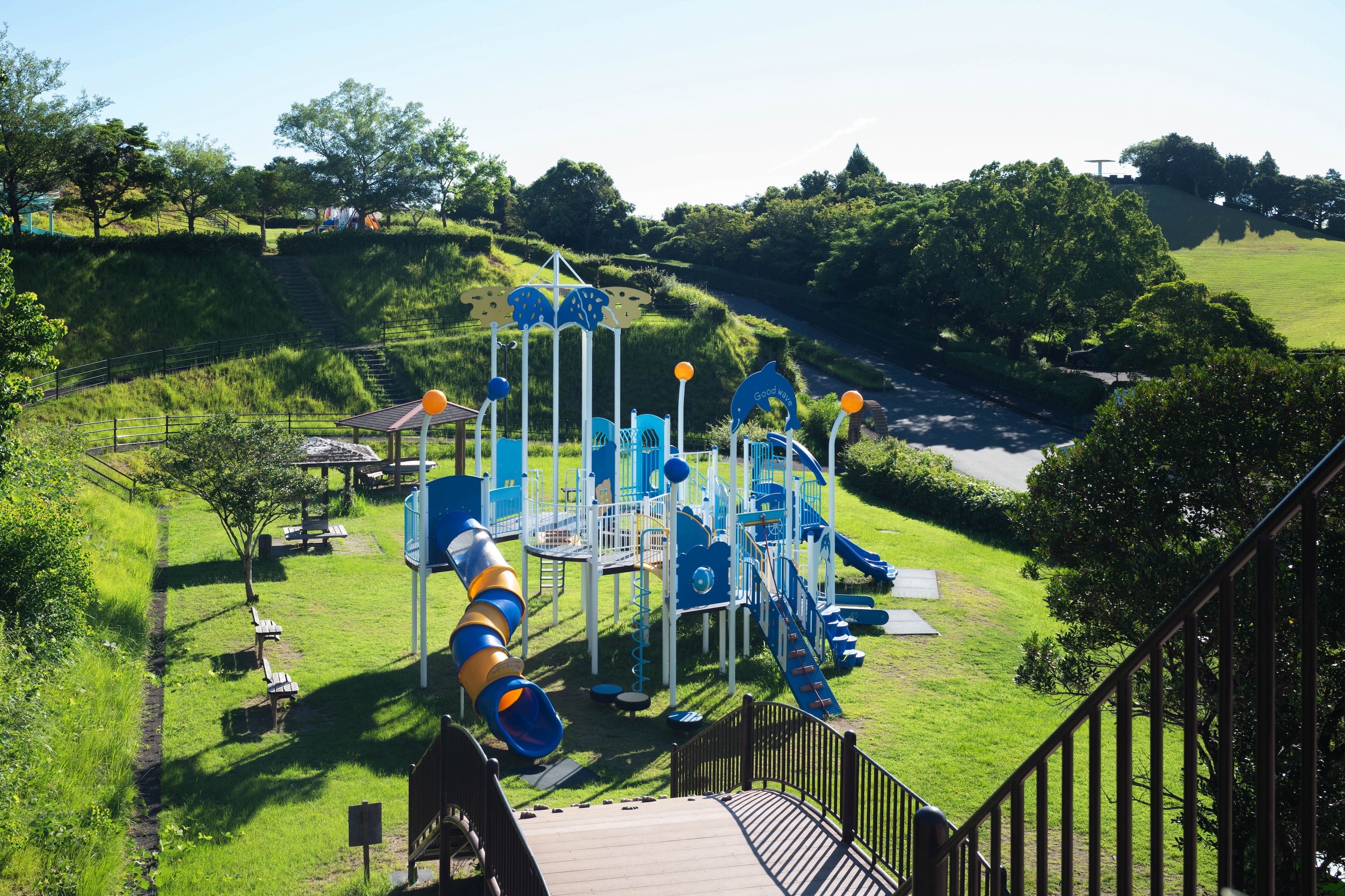 四万十わんぱく広場|太平洋を望む、遊び心あふれる公園