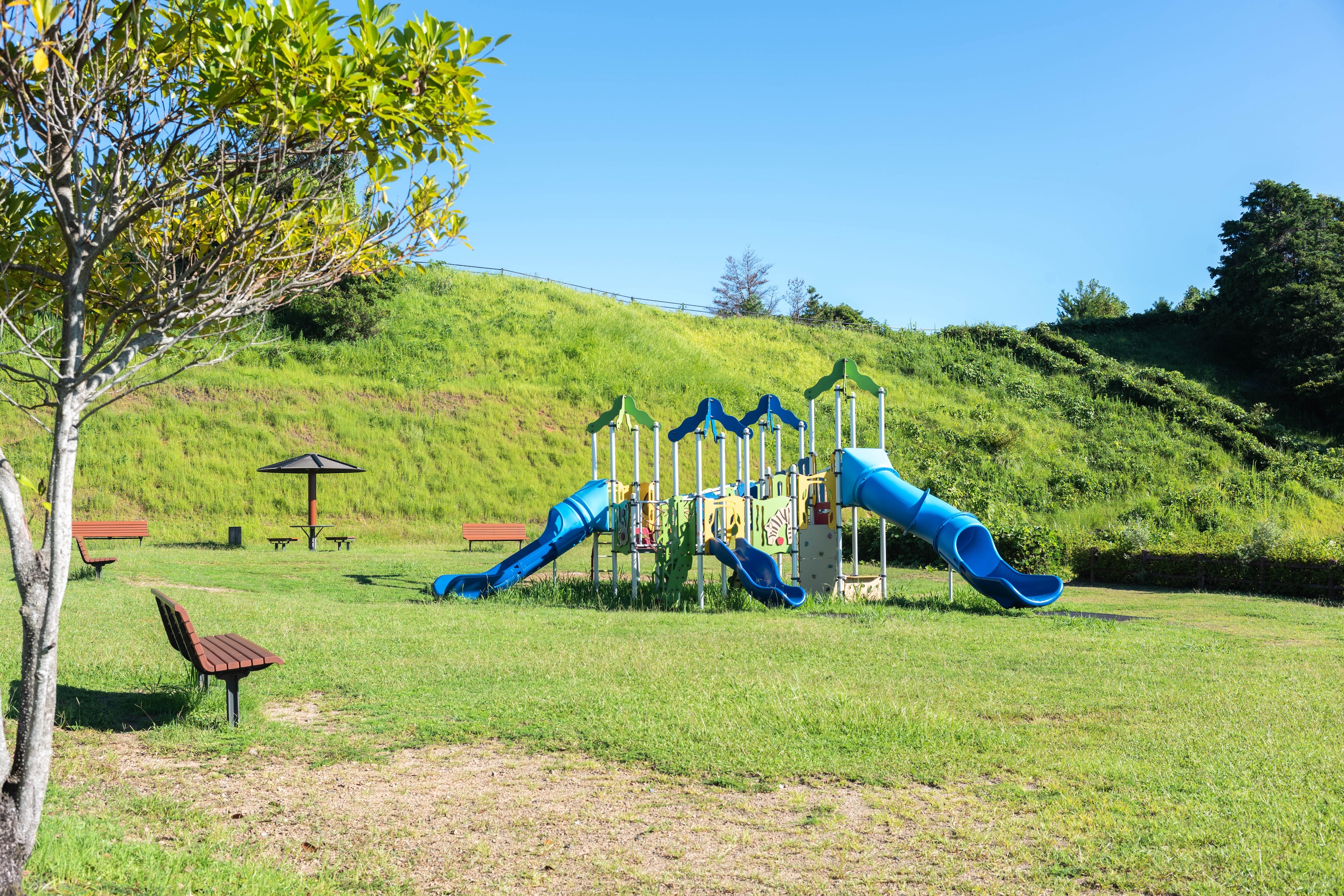 四万十わんぱく広場|太平洋を望む、遊び心あふれる公園