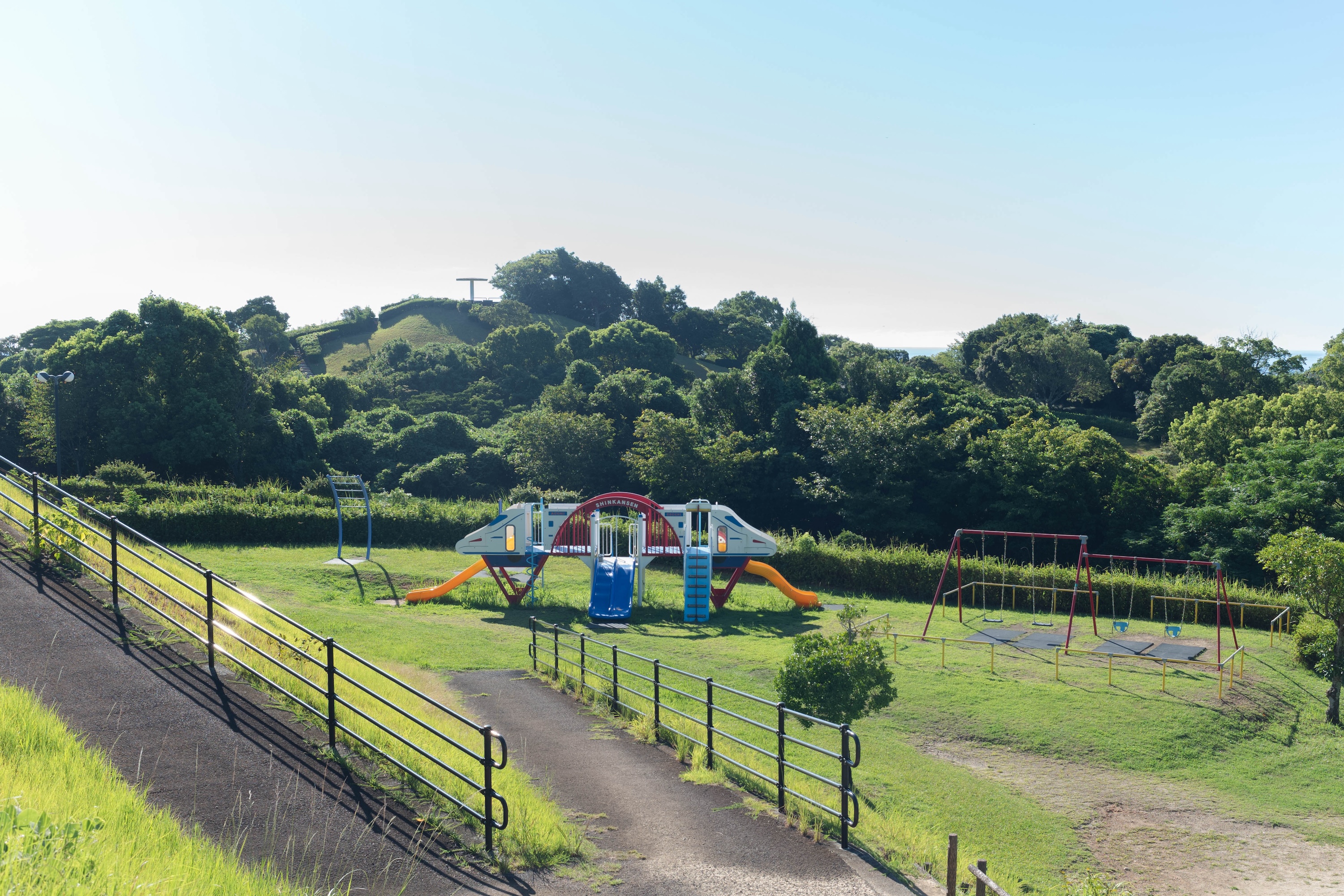 四万十わんぱく広場|太平洋を望む、遊び心あふれる公園