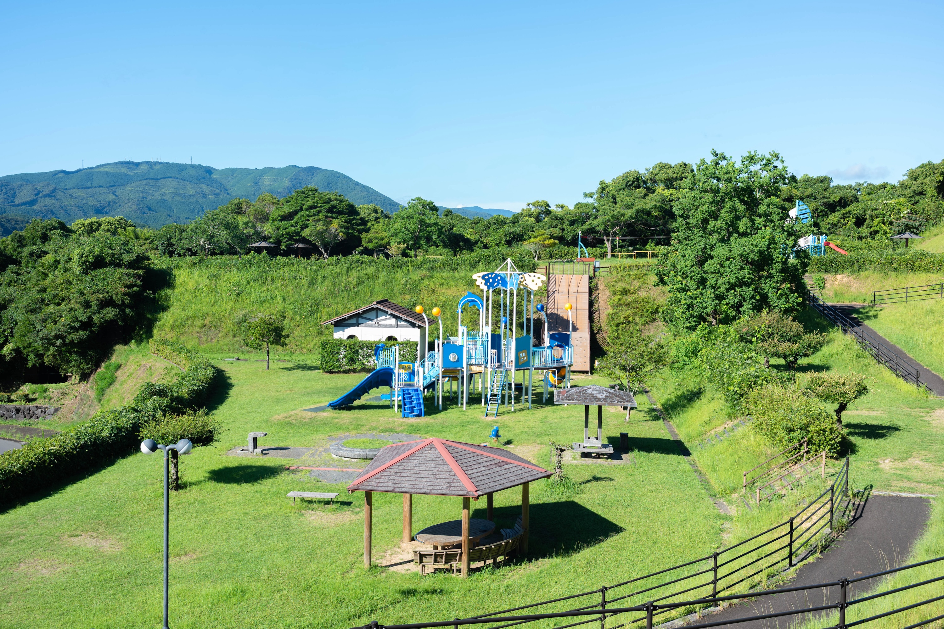 四万十わんぱく広場|太平洋を望む、遊び心あふれる公園